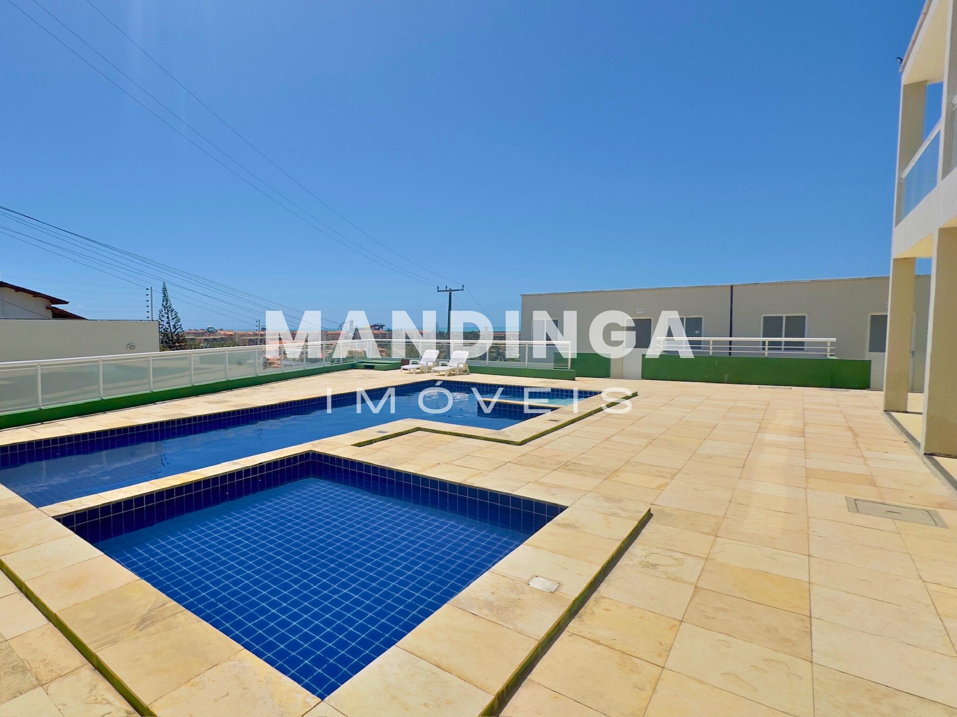 Duplex de 3 quartos com vista para o mar, ao lado do Beach Park — Porto das Dunas, Aquiraz