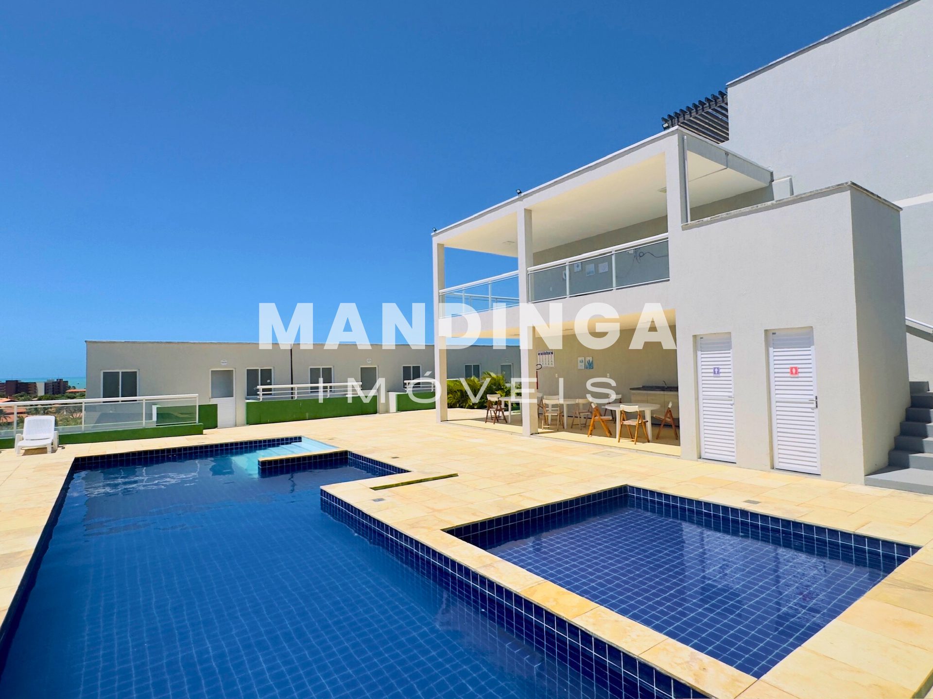 Duplex de 3 quartos com vista para o mar, ao lado do Beach Park — Porto das Dunas, Aquiraz