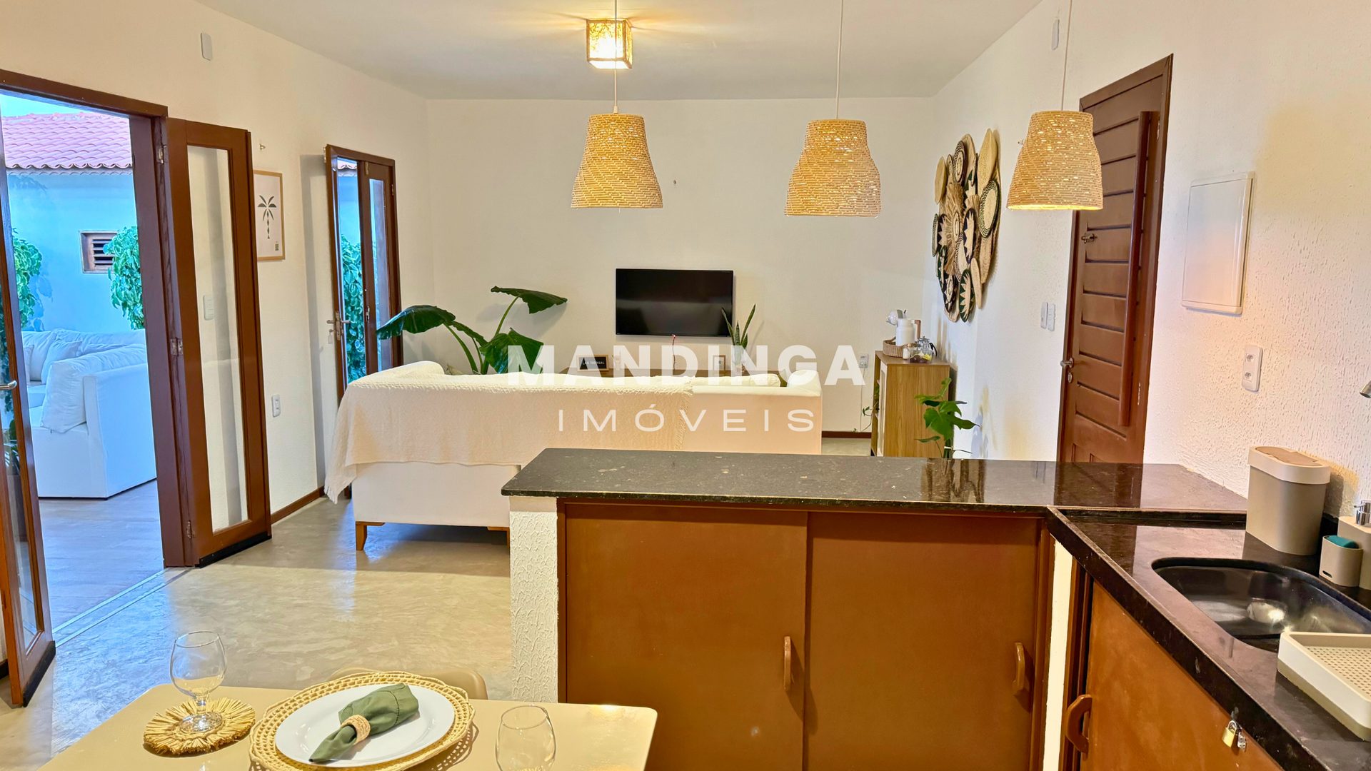 Lar Tropical — casa de 2 suítes preparada para temporada — Praia do Retirinho, Aracati
