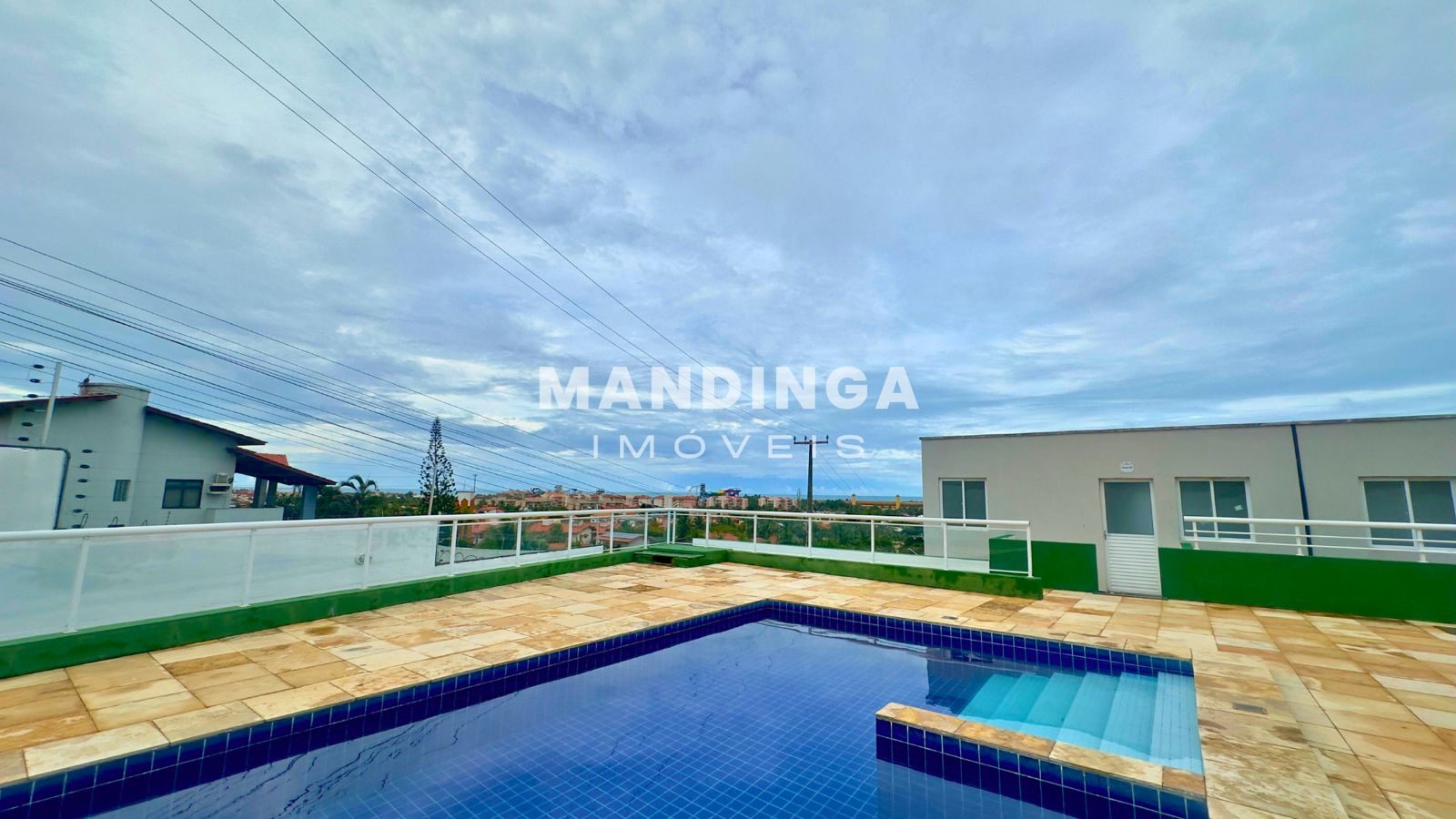 Apartamento mobiliado de 3 quartos com terraço e vista mar — Porto das Dunas, Aquiraz