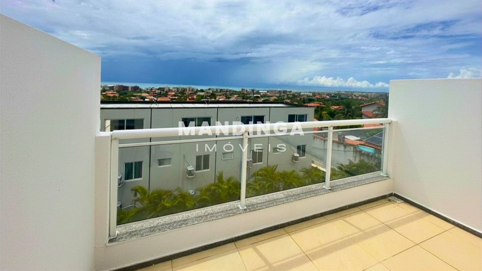 Apartamento mobiliado de 3 quartos com terraço e vista mar — Porto das Dunas, Aquiraz
