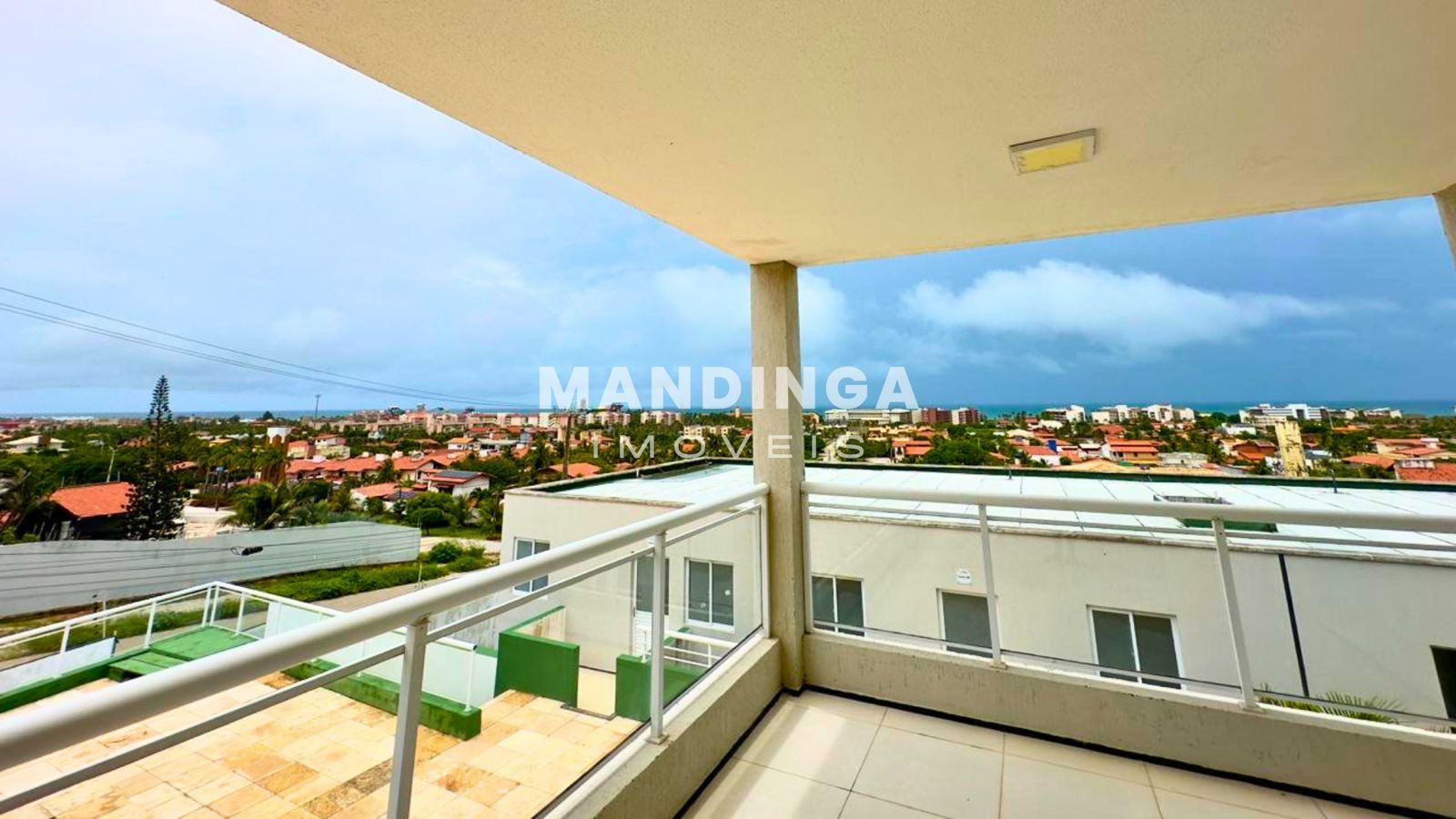 Apartamento mobiliado de 3 quartos com terraço e vista mar — Porto das Dunas, Aquiraz